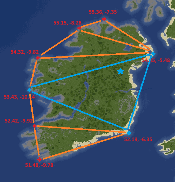 Finding a position within a triangle Finding a position within a triangle